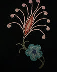 Vintage Late 1800’s Ojibwa Beaded Velvet Bag