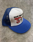 Vintage 1980’s Double D Bar Red Mesh Cap