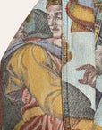 Vintage 1990s All Over Print Denim Jacket | Michelangelo Renaissance Jacket