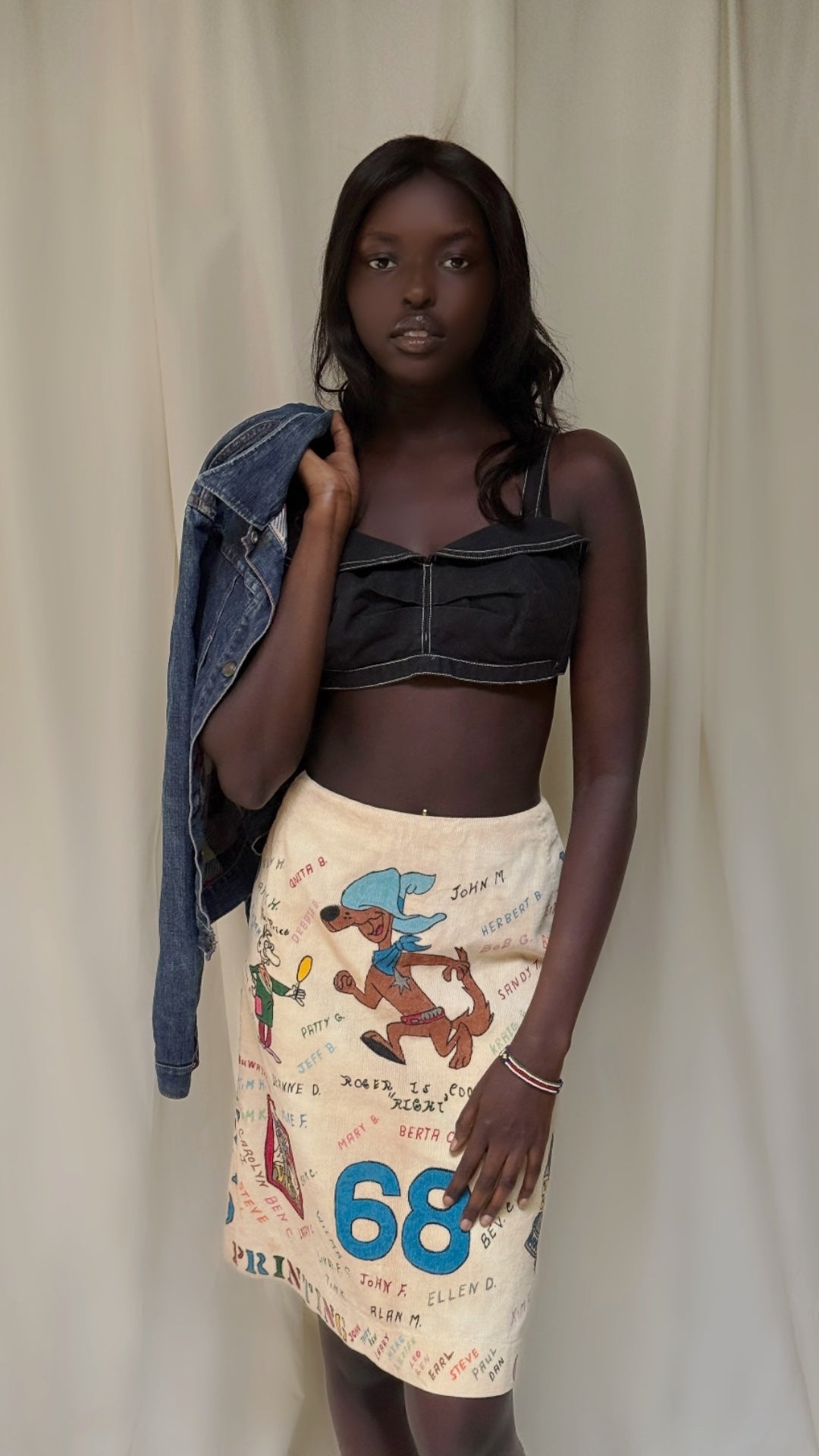 Vintage 1950’s White Stag Contrast Stitch Bralette