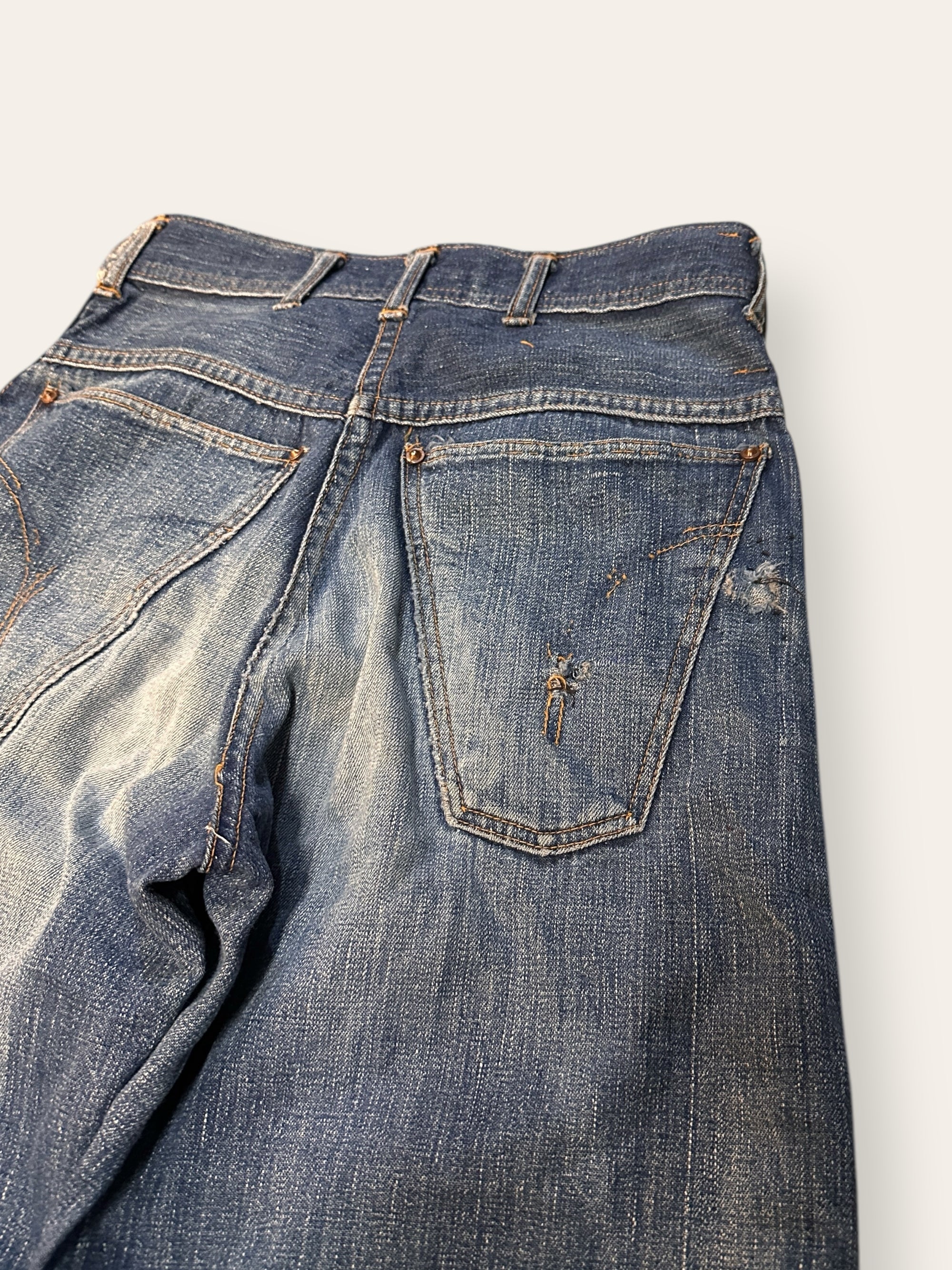 Vintage 1940’s-50’s Tex N Jean Denim W:24