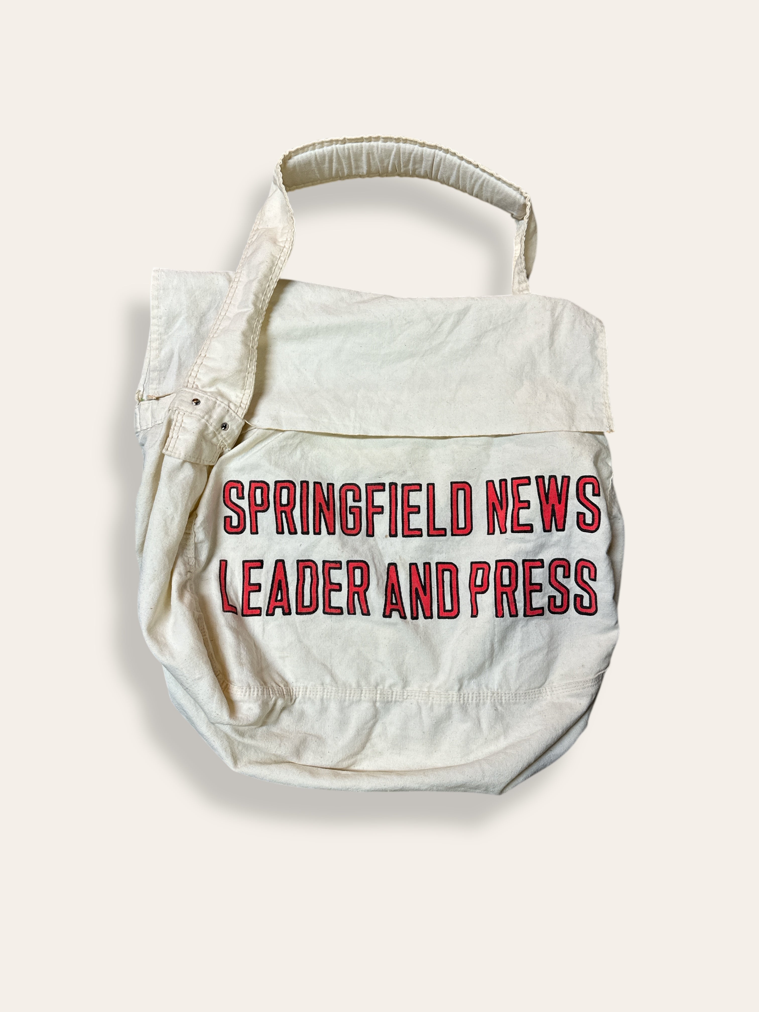 Vintage 1960-70's Springfield Newspaper Bag – Afterlife Boutique