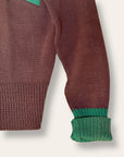 Vintage 1940’s Hilltoppers M.C. Wool Cardigan Sweater