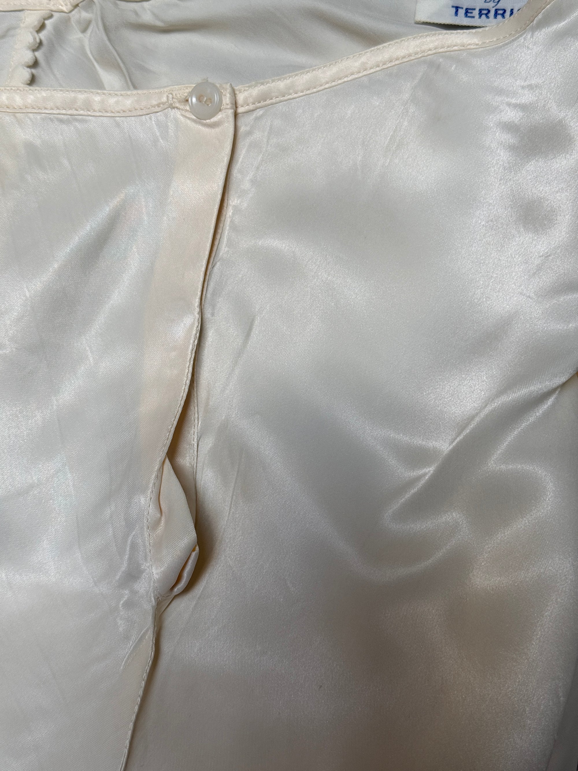 Vintage 1930’s Silk &amp; Lace Tap Shorts | Silk Rayon Bias Cut Lingerie