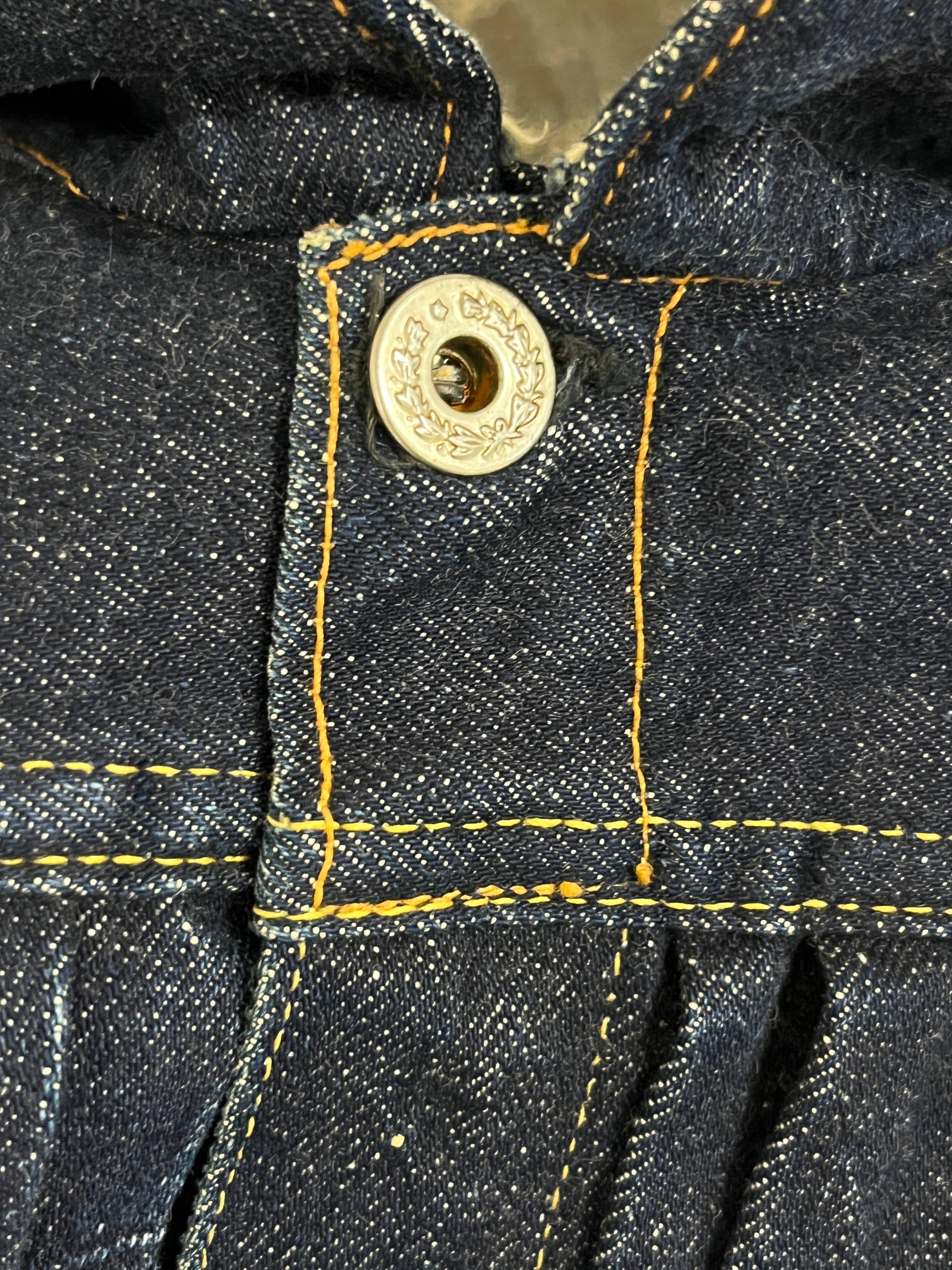 Vintage 1940's Levi's WWII S506xx Type 1 Denim Jacket Size 36