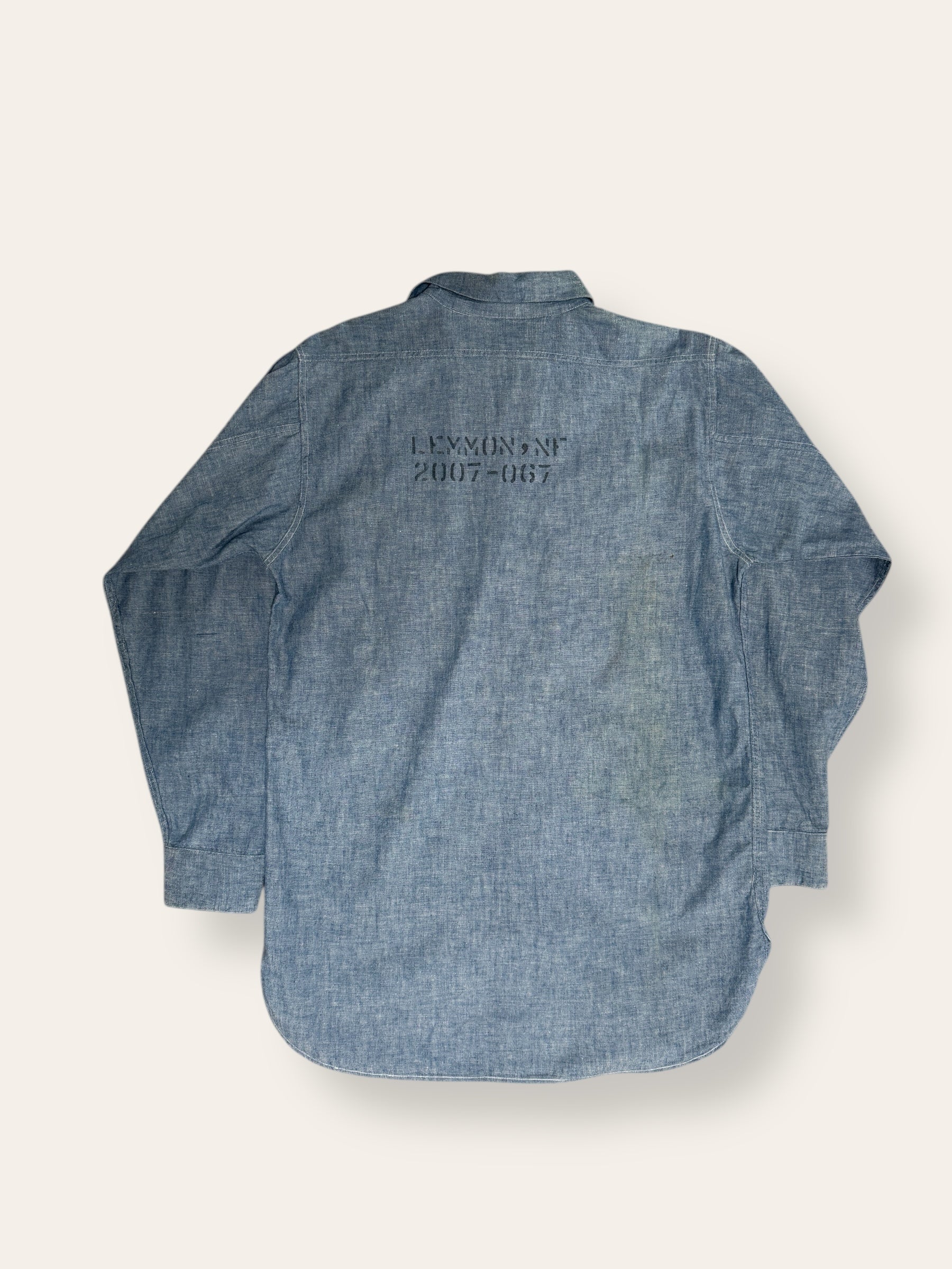 Vintage 1940’s US Navy Chambray Shirt