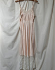 Vintage 1930’s Baby Pink Silk Négligée