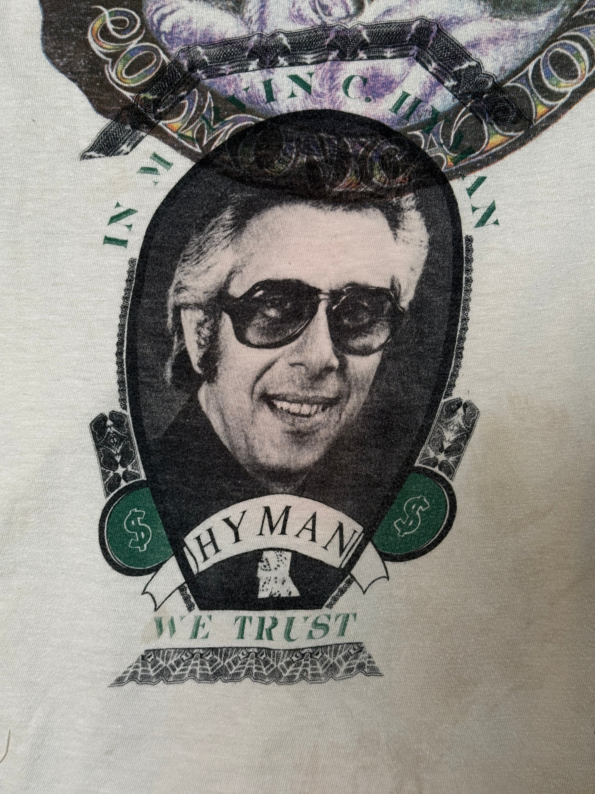 Vintage 1975 Kelley Mouse Studio Test Print T-Shirt | San Francisco, Tiger Rose Graphic Tee | Rare 1970s Psychedelic Art T-Shirt