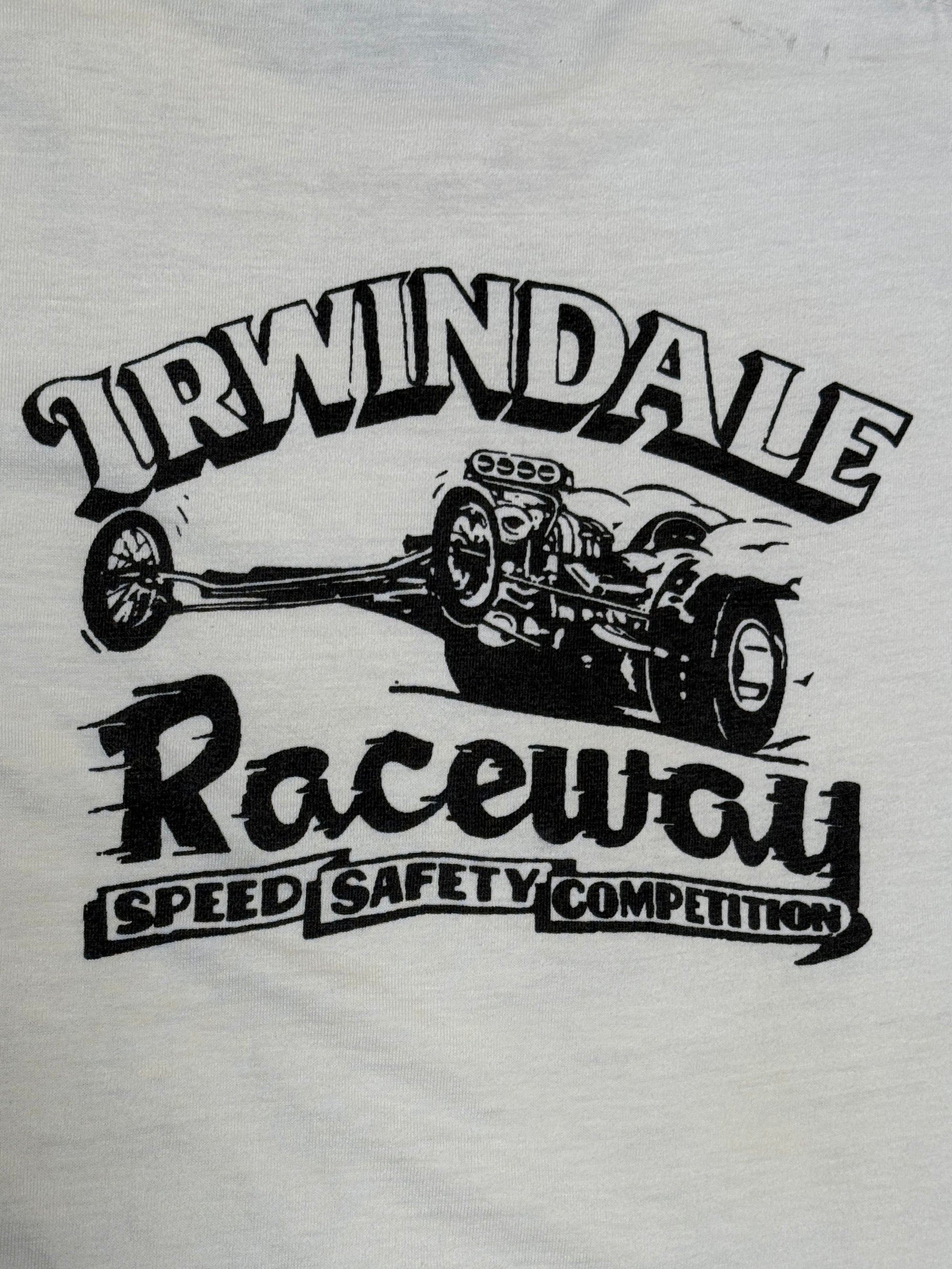 Vintage 1970s Irwindale Raceway T-Shirt | Racing Tee