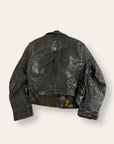 Vintage 1930’s Simmons Bilt D Pocket Horsehide Leather Jacket Sz 40