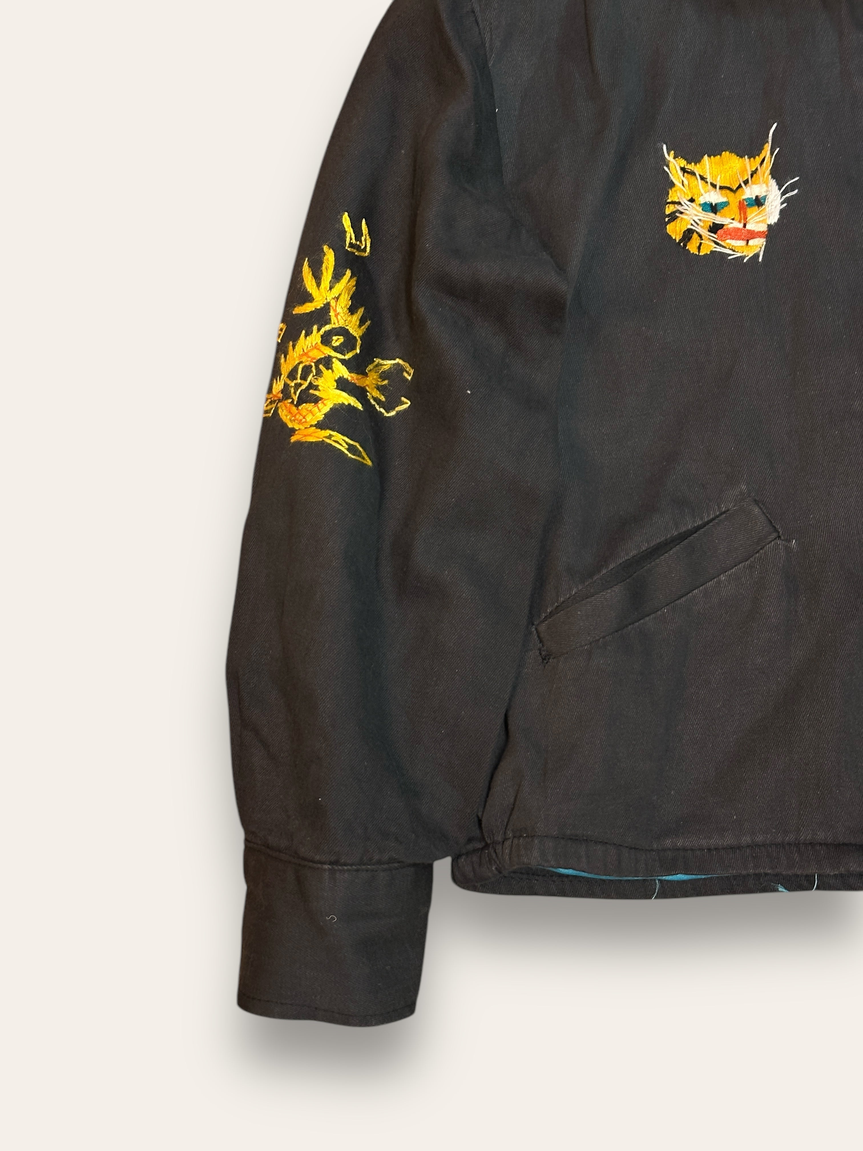 Vintage 1960's Vietnam Souvenir Cotton Jacket – Afterlife Vintage 1960's Vietnam Souvenir Cotton Jacket – Afterlife