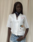 Vintage 1950’s Rayon Bowling Shirt