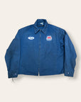 Vintage 1970s Marathon Oil Distressed Work Jacket | Vintage Mechanic Workwear