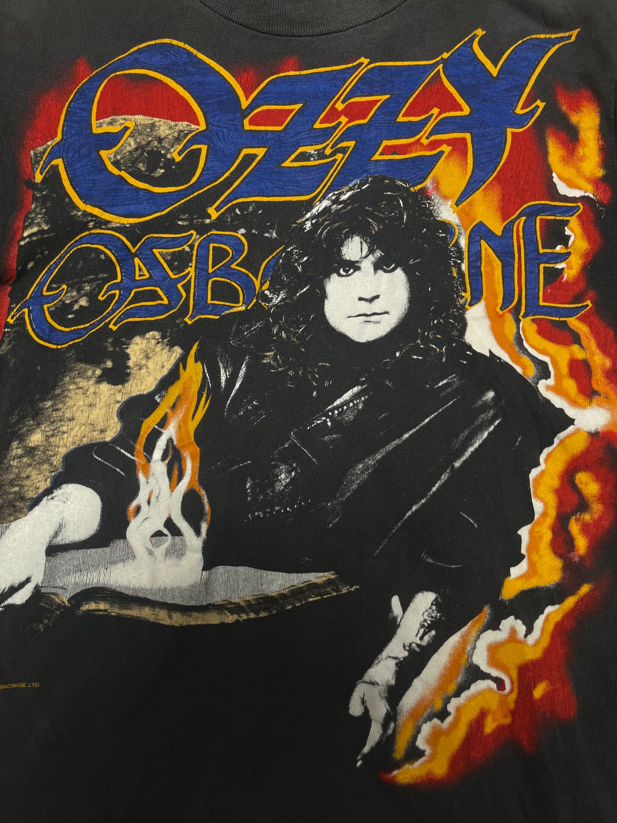 Vintage 1980s Ozzy Osbourne Tour T-Shirt |  1988 Ozzy Is…. All Of The Above Tee