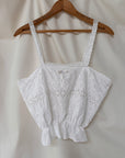 Vintage 1940’s Stylon Eyelet Chamise Tank