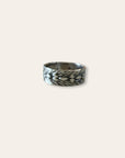 Vintage 1940’s Sterling Silver Cigar Band Ring Size 7.25