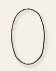 Vintage Italian Sterling Silver Faceted Twist Chain Necklace | 925 Silver Chunky Statement Layering Chain