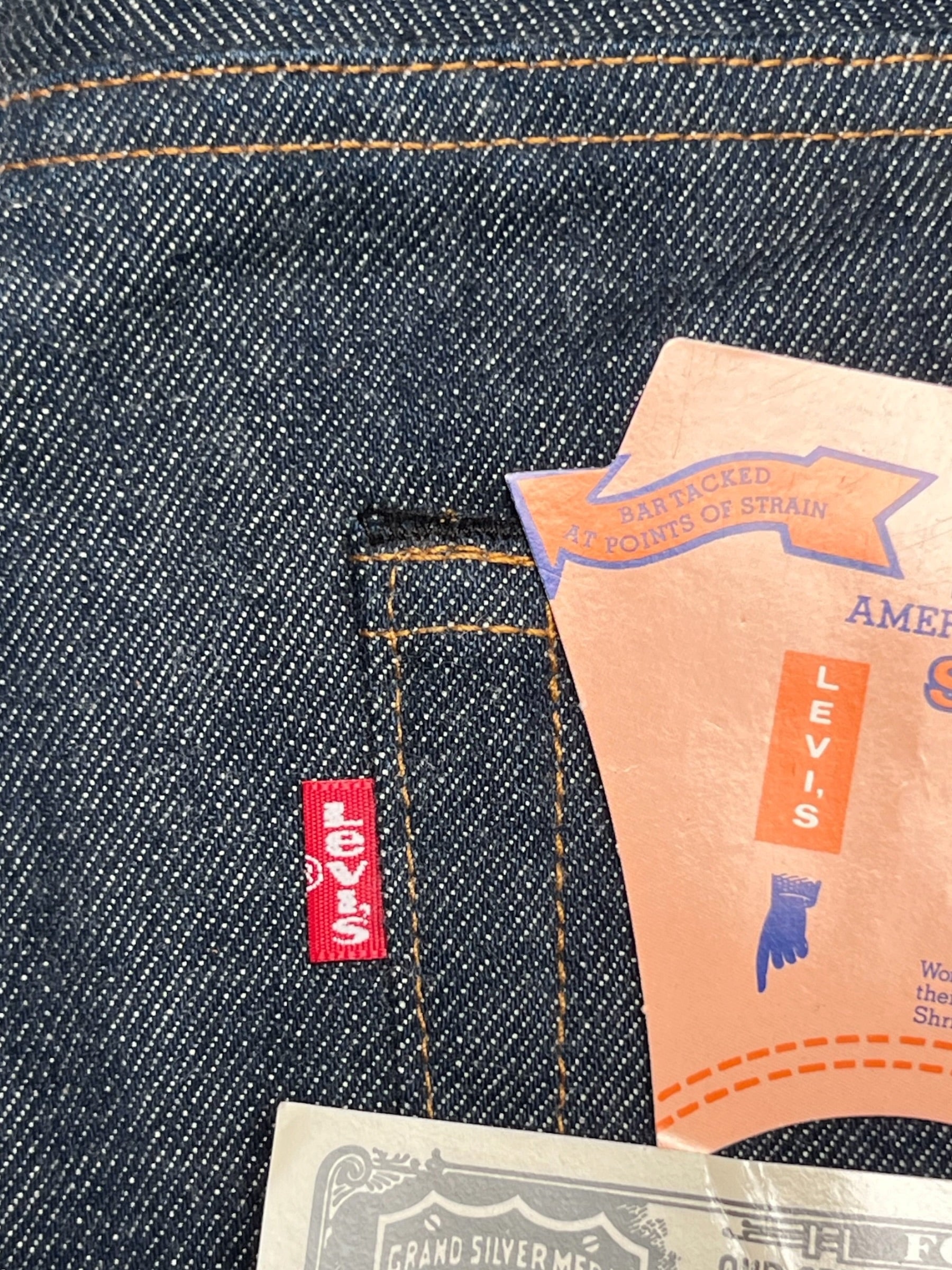 Vintage 1980’s Levi’s Deadstock 501 Denim Jeans | Selvedge Denim W33