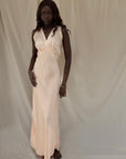 Vintage 1930s Barbizon Silk Rayon Slip Dress | Bias-Cut Negligée Nightgown