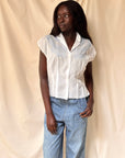 Vintage 1930’s-40’s Embriordered Cotton Shirt