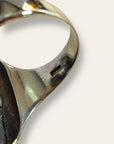 Vintage 1900’s Sardonyx Cameo 14k White Gold Ring Size 10