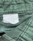 Vintage 1970’s US Army Issue Sateen OG-107 Baker Pants W:32