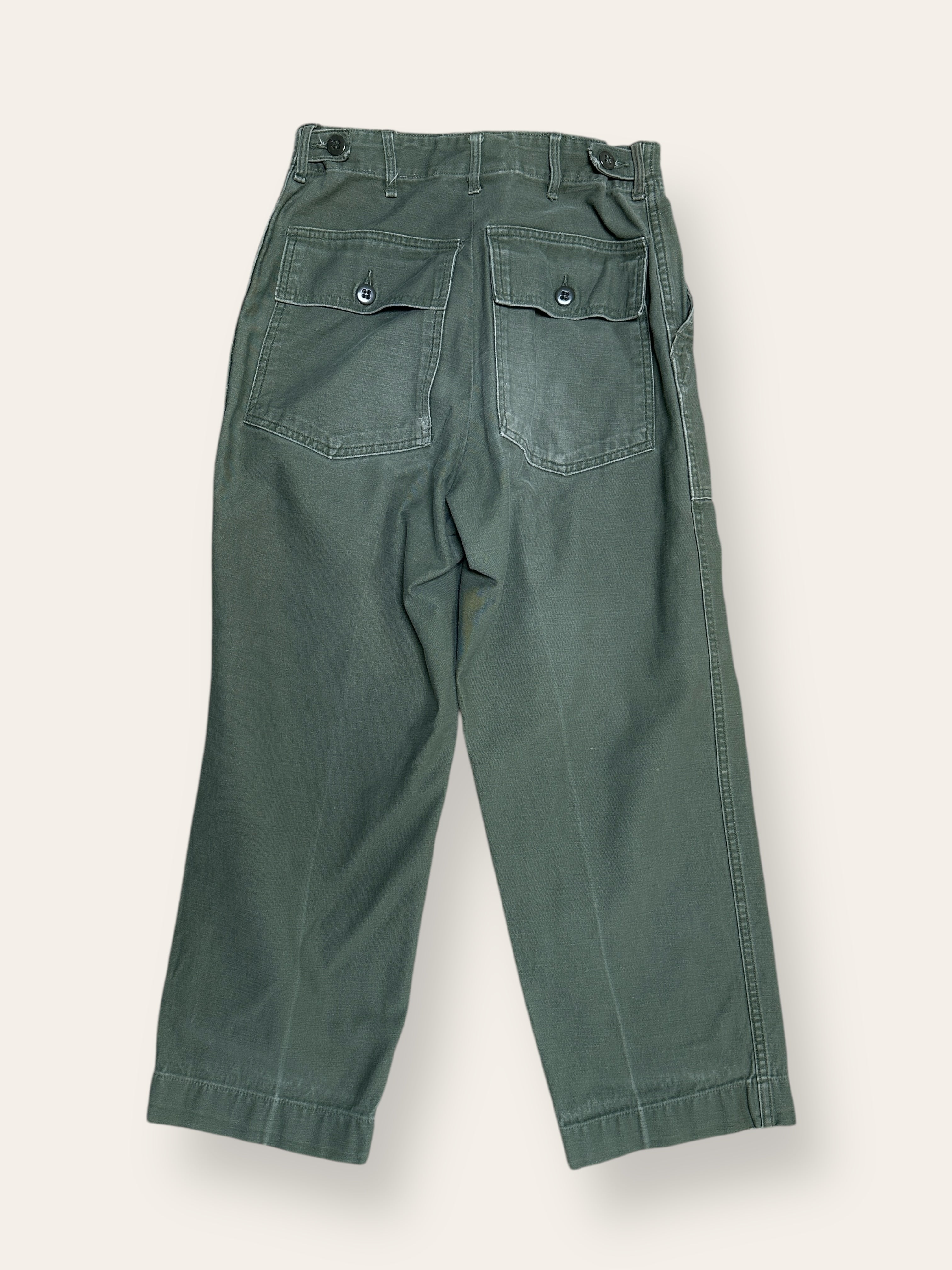 60's US Army Baker Pants large 美品 Vintage 1960's US Army Baker Pants W:26 – Afterlife Boutique