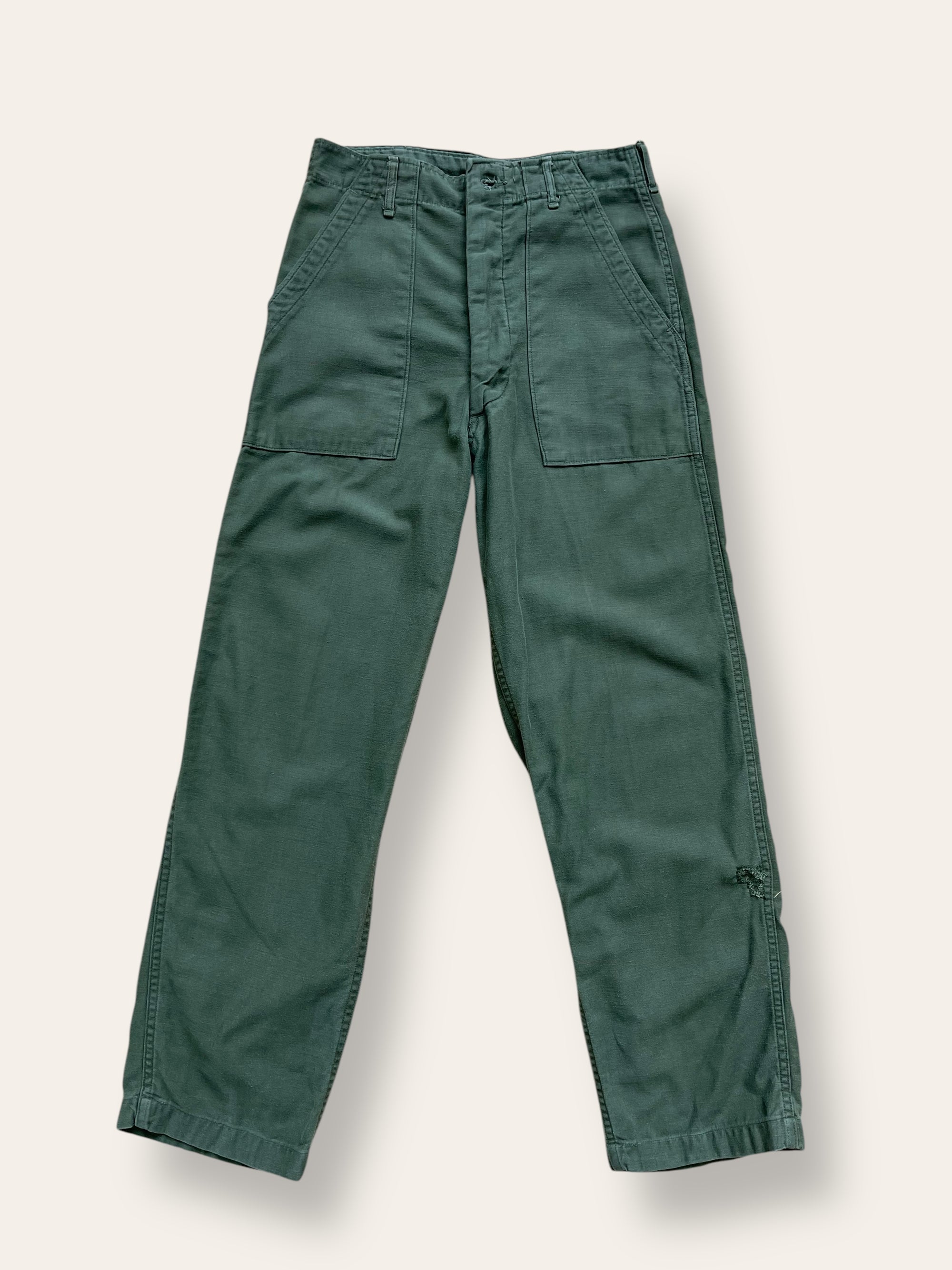 Vintage 1970’s US Army Issue OG-107 Baker Pants W:30