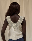 Vintage 1900s Edwardian Crochet Top | Antique Blouse Romantic Cottagecore
