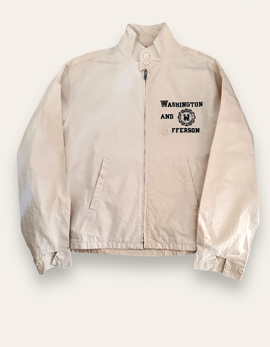 Vintage 1960’s Washington &amp; Jefferson University Jacket