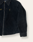 Vintage 1963 Corduroy School Sport Chain Stitch Jacket