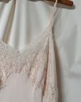 Vintage 1930’s Baby Pink Silk Négligée