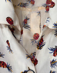 Vintage 1940’s-50’s Rayon Pineapple Hawaiian Shirt