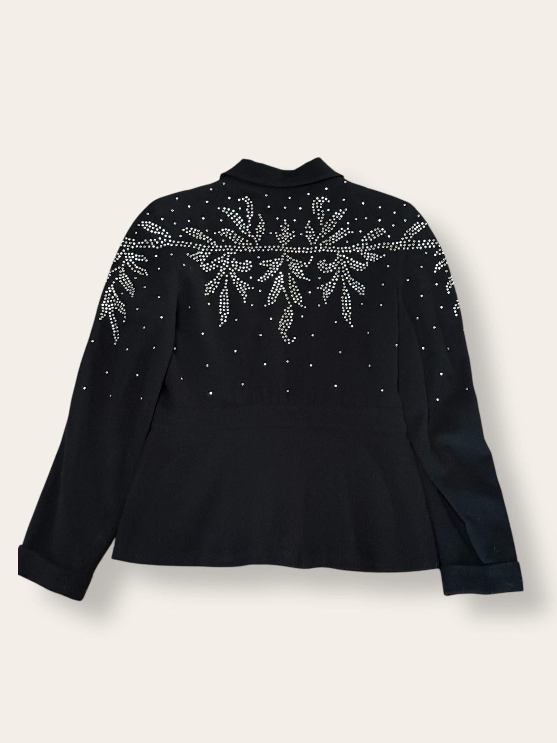 Vintage 1940’s Studded Art Deco Belted Jacket