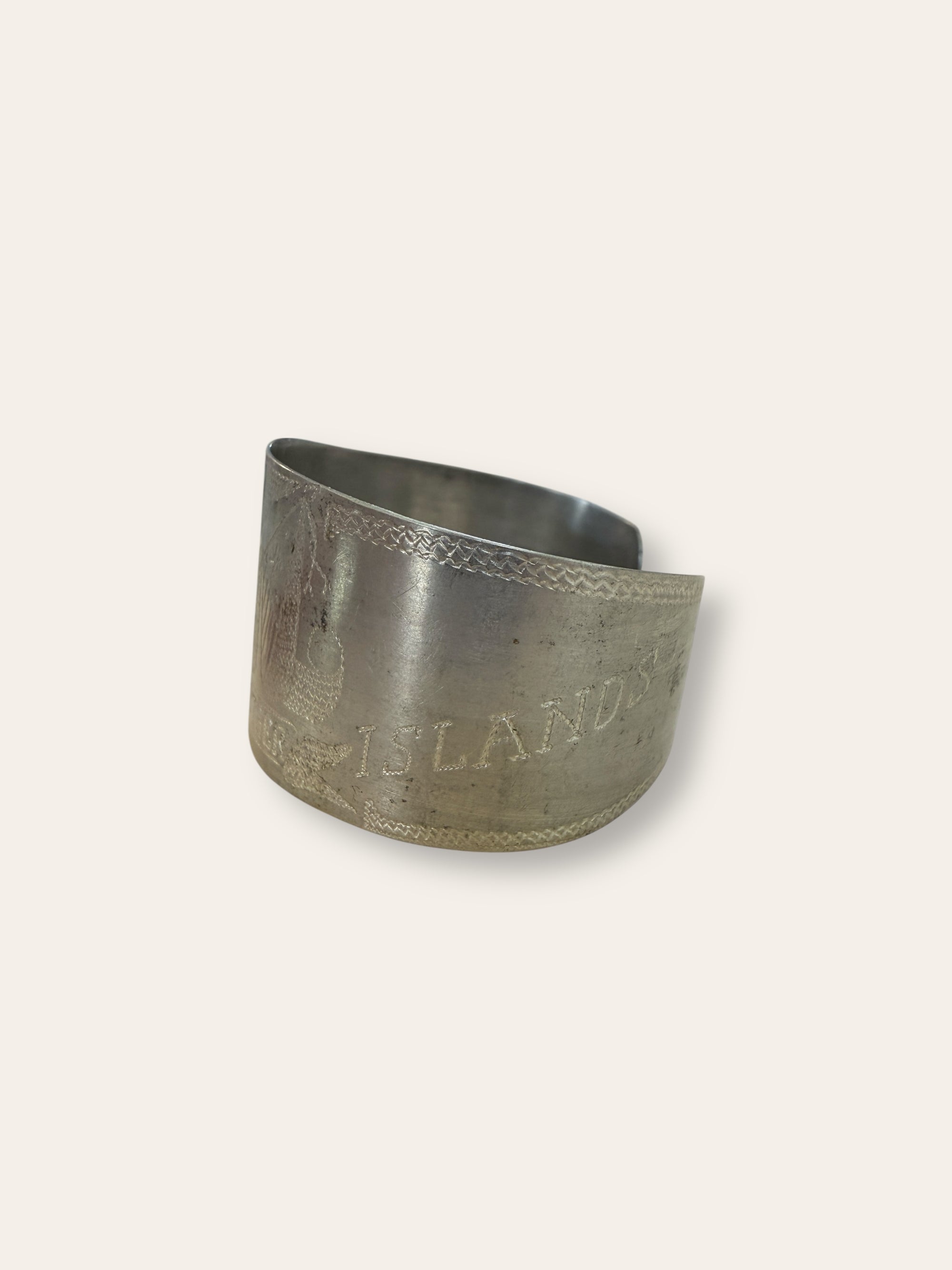 Vintage 1940’s Trench Art Cuff
