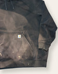 Vintage Carhartt Sunfaded Distressed Hooded Pullover