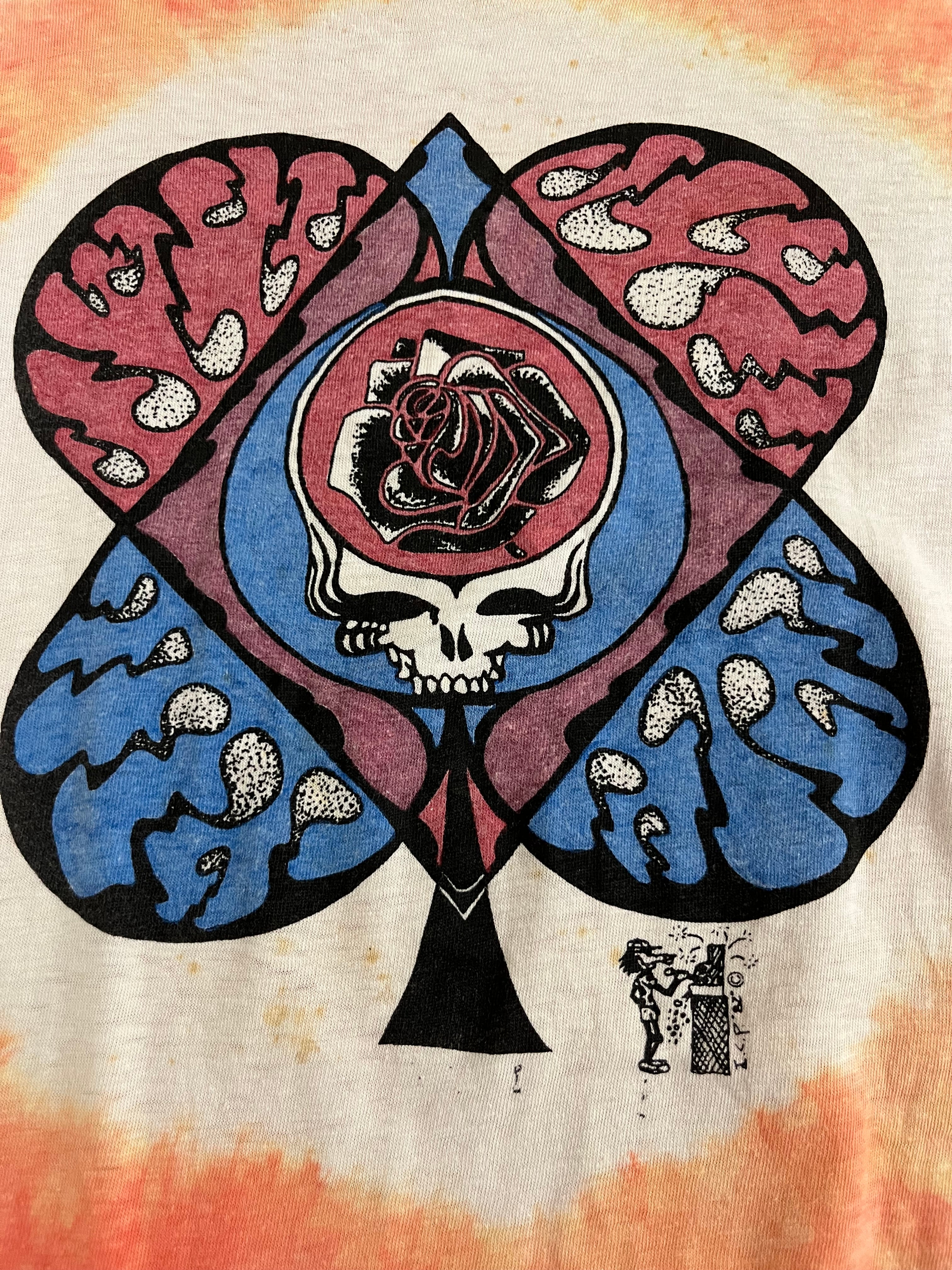 Vintage 1980's Grateful Dead Handmade T-Shirt – Afterlife Boutique