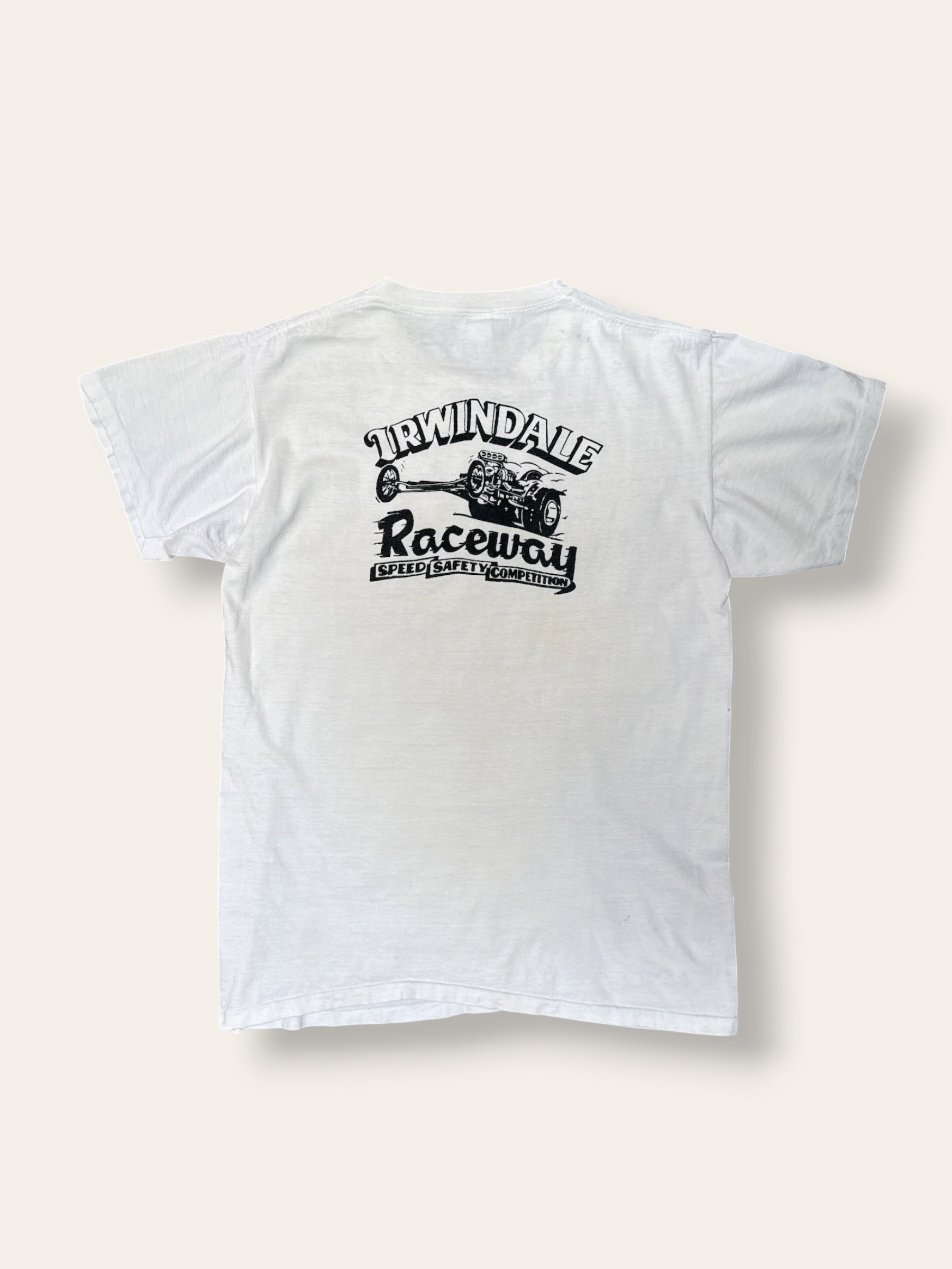 Vintage 1970s Irwindale Raceway T-Shirt | Racing Tee