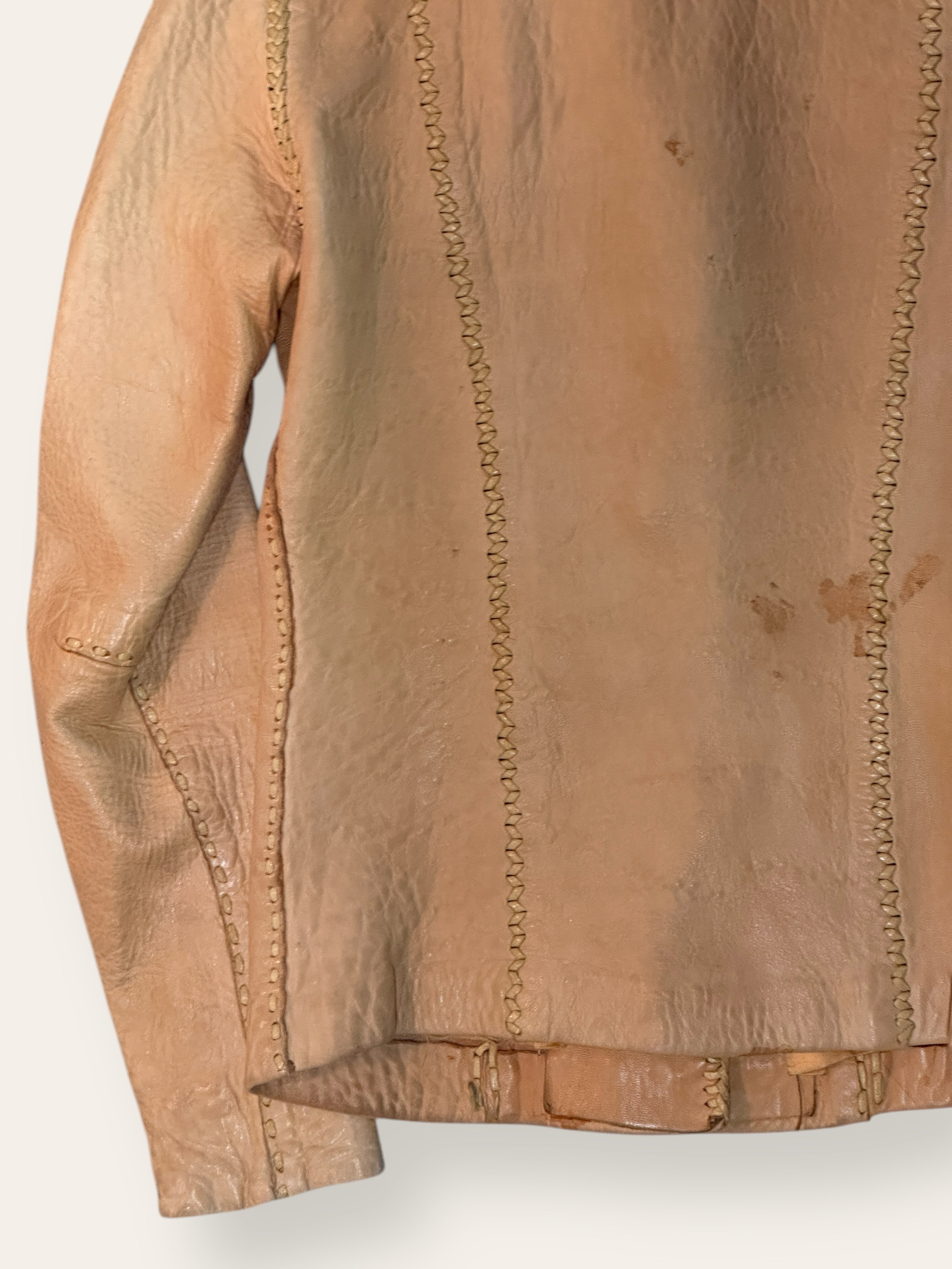 Vintage 1960's North Beach Whipstitch Leather Jacket Vintage 1960's North Beach Whipstitch Leather Jacket