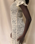 Vintage 1930’s Creme Lace Dress