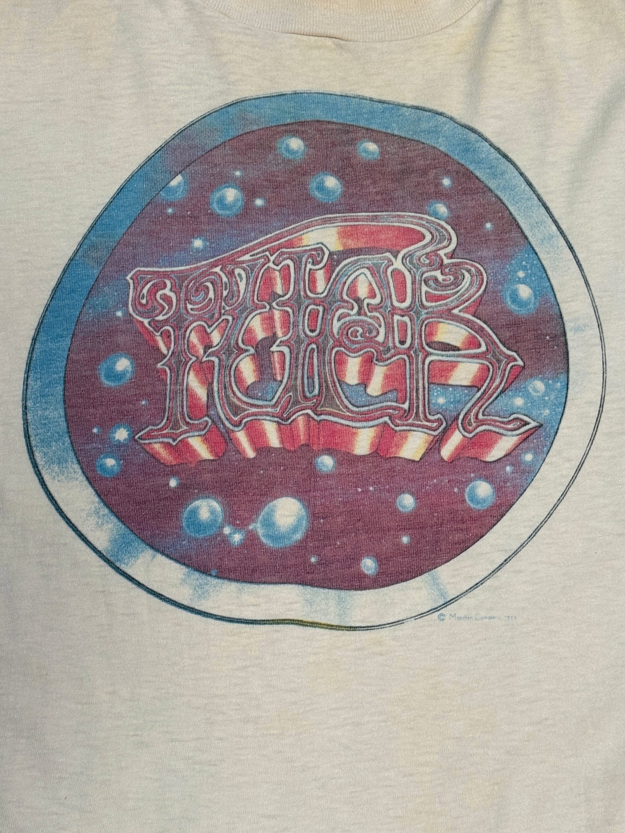 Vintage 1973 Monster Company Rare FUCK Kelley Mouse Studios T-Shirt | 1970s Grateful Dead Tee