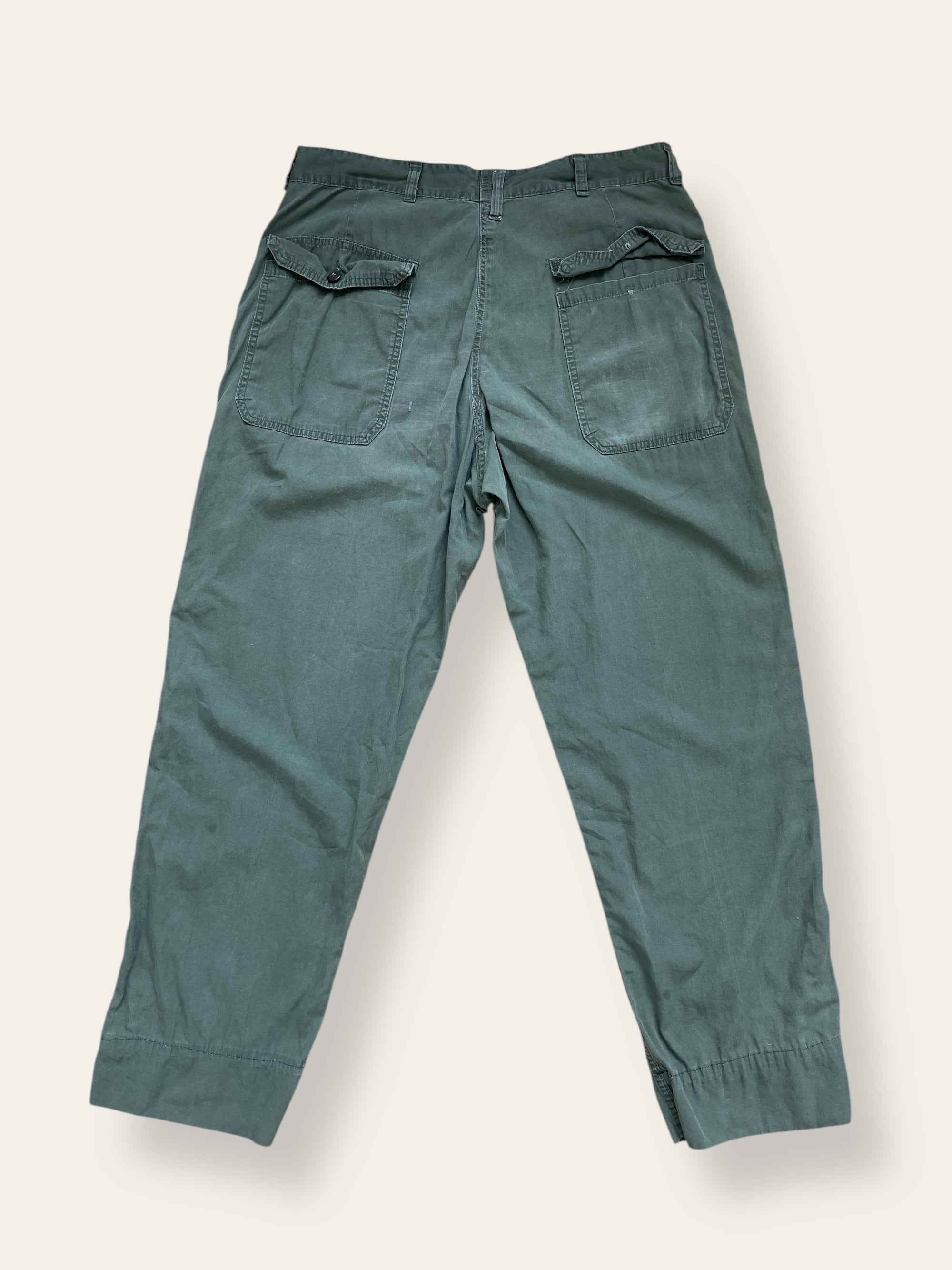 Vintage 1970’s USAF Lightweight Poplin Baker Pants W:36