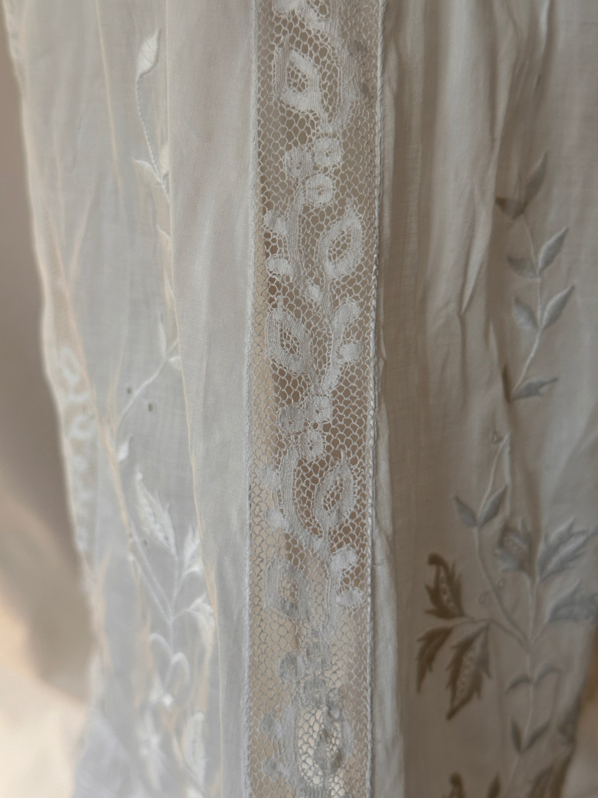 Vintage Edwardian Layered Chemise Slip Dress