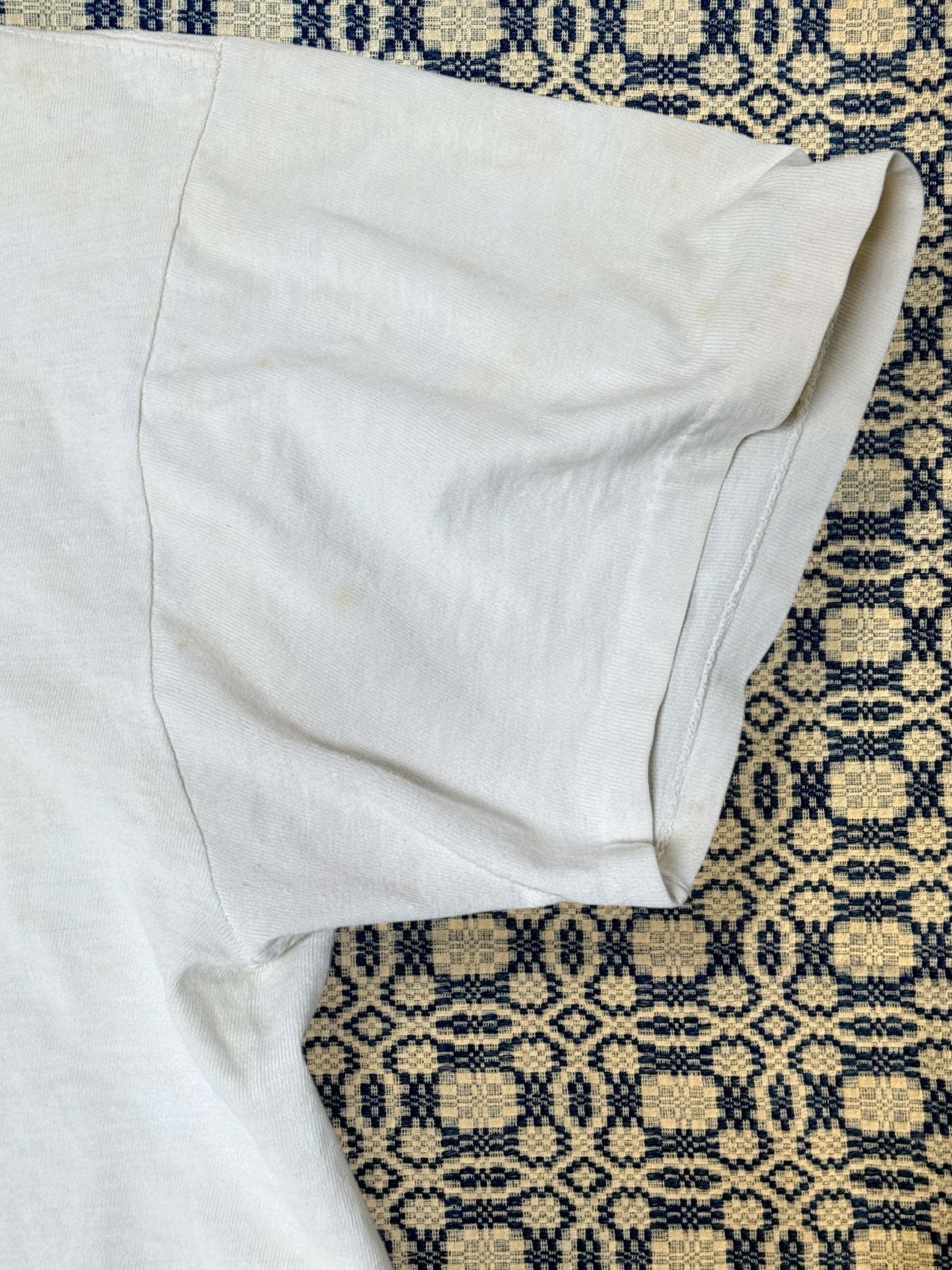 Vintage 1950's Towncraft Cotton T-Shirt | Heritage Blank Antique