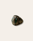 Vintage 1942 Lane Tech 10k Gold Class Ring Size 8.5