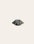Vintage 1920’s 14k White Gold European Cut Diamond Ring Size 5.5