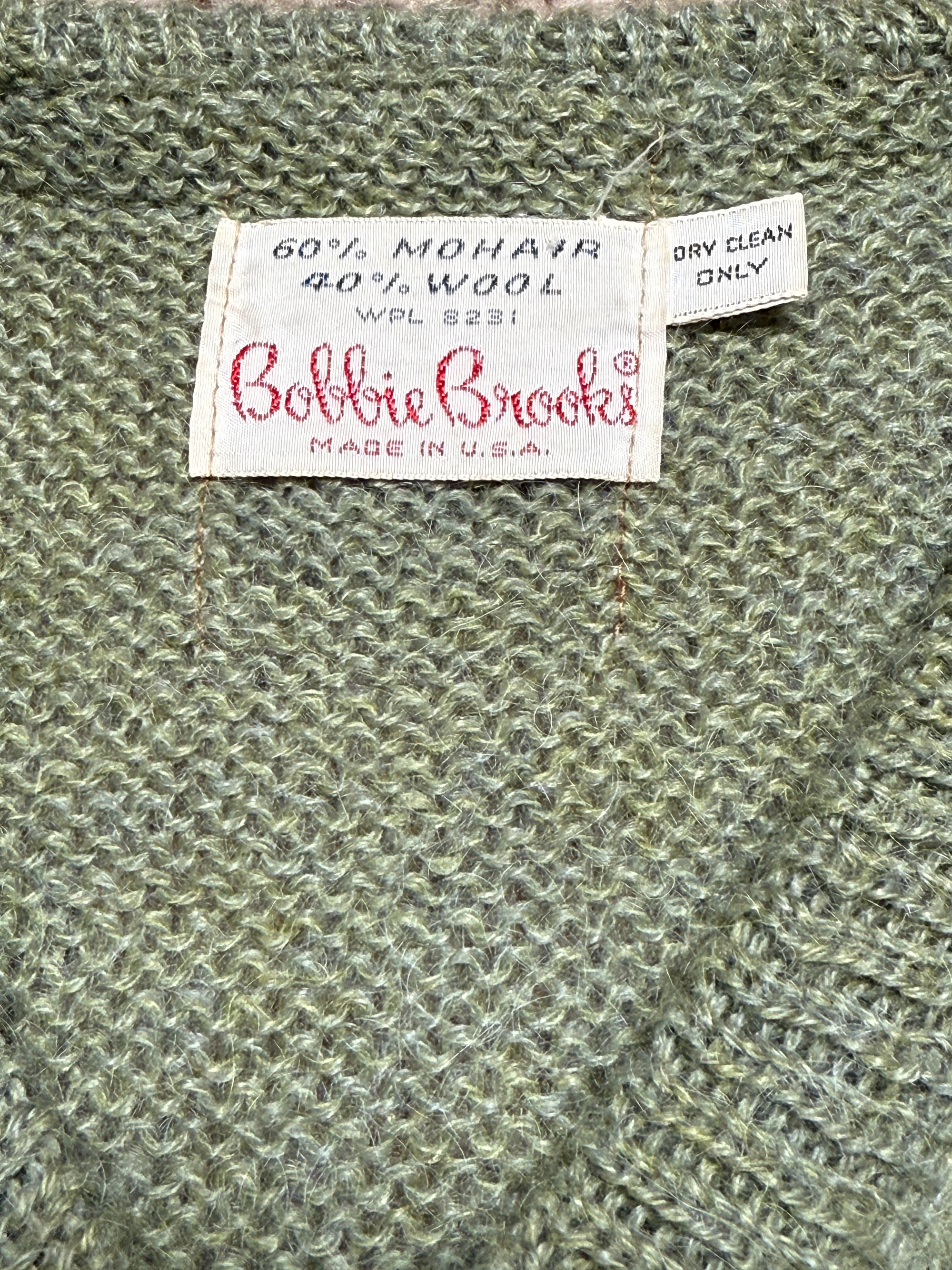 Vintage 1960’s Repaired Shaggy Mohair Sweater