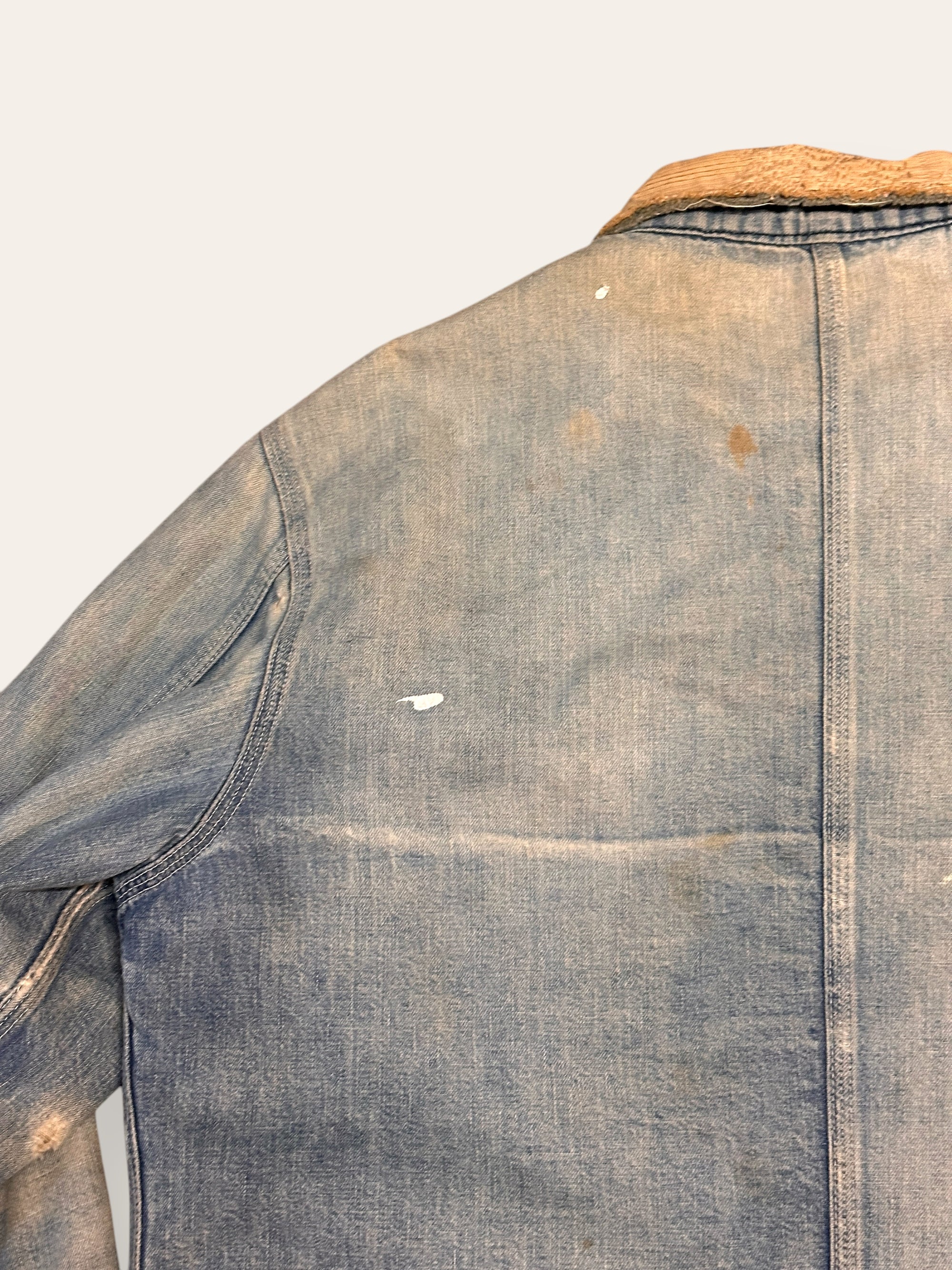 Vintage 1960’s LEE Thrashed Denim Chore Jacket