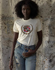 Vintage 1980s Cadillac Wreath Crest T-Shirt | Script Logo Tee