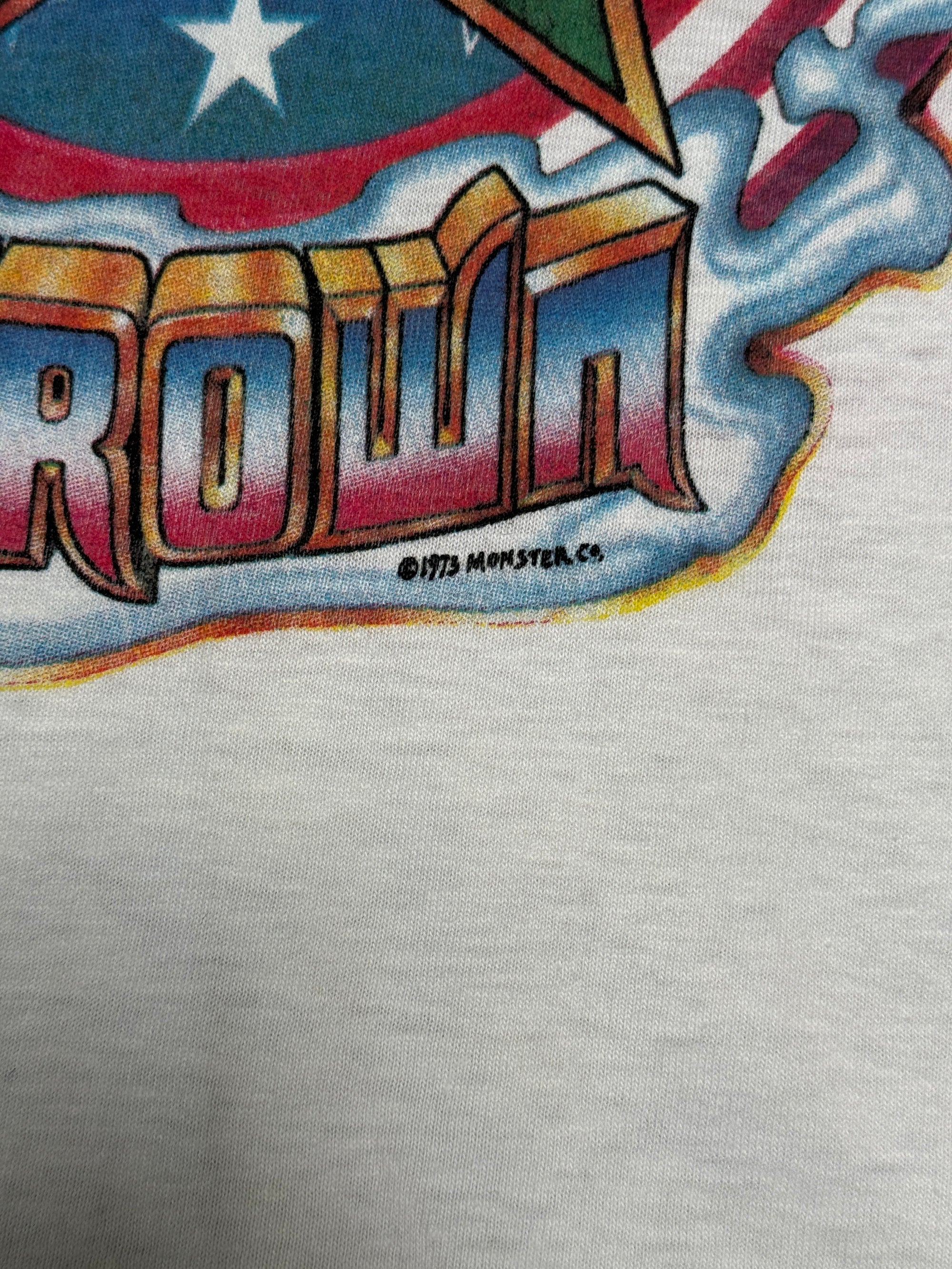 Deadstock Vintage 1974 Kelley Mouse Studio Test Print T-Shirt | City Lights Bookstore | Hookers Convention Graphic | Rare 1970s Psychedelic Art T-Shirt